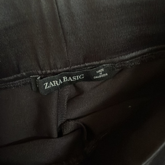 Zara shiny black leggings - Picture 3 of 3